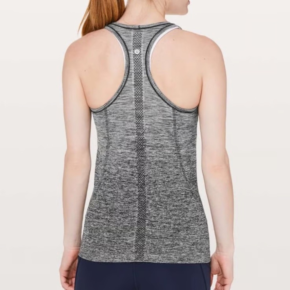 Lululemon Athletica Charcoal Tank Top size 6 - Picture 3 of 8